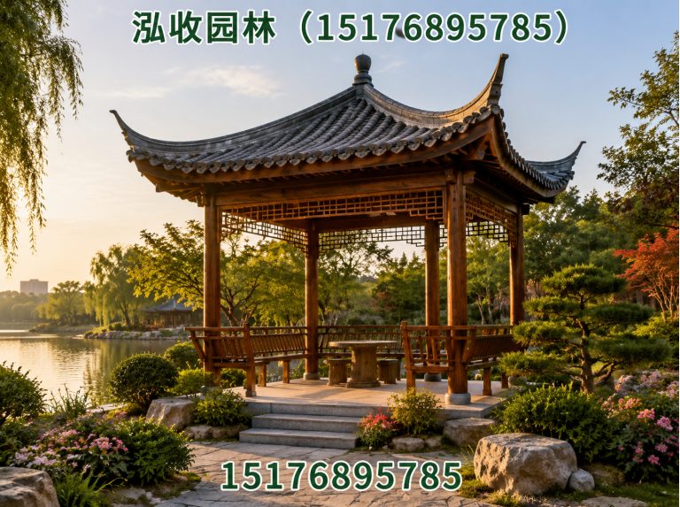长春凉亭展示图